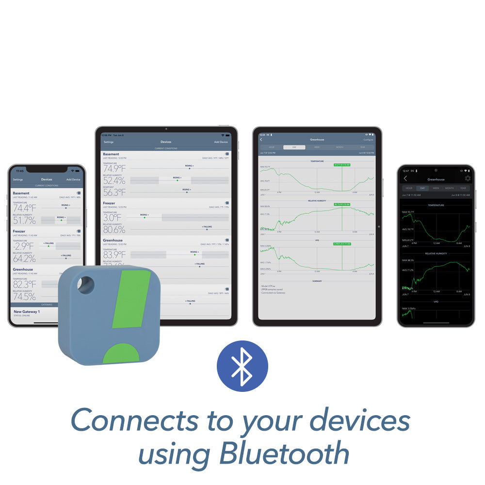 HT1 SMART SENSOR: Wireless Thermometer and Hygrometer