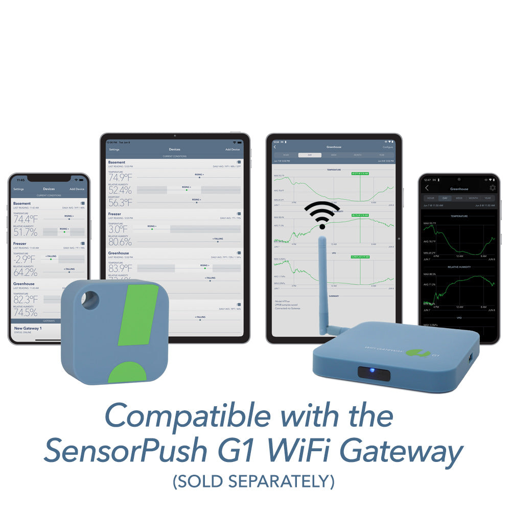 HT1 SMART SENSOR: Wireless Thermometer and Hygrometer