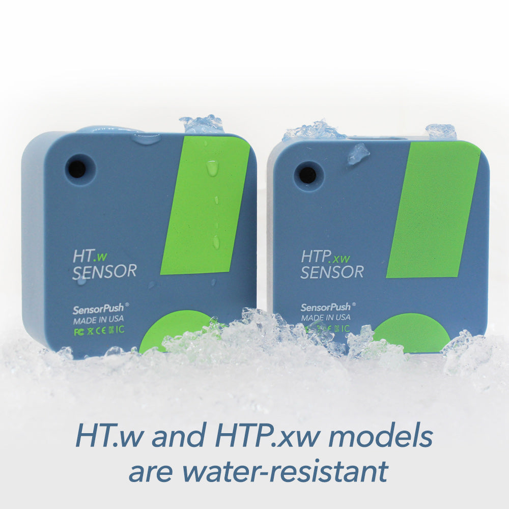 HT.w SMART SENSOR: Water-resistant Wireless Thermometer and Hygrometer