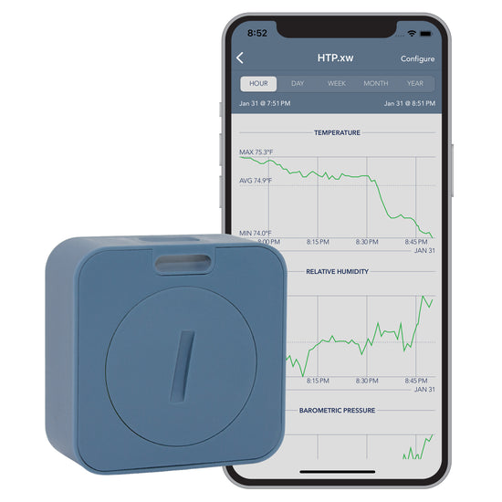 HTP.xw SMART SENSOR: Extreme Precision Water-resistant Wireless Thermo ...