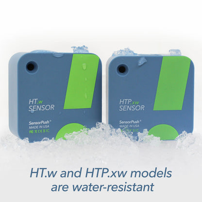 HTP.xw SMART SENSOR: Extreme Precision Water-resistant Wireless Thermometer, Hygrometer, and Barometer
